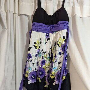 A Byer Floral Sundress